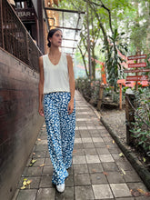 Cargar imagen en el visor de la galería, Pantalon Milan Print Azul